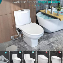 Load image into Gallery viewer, SFBidet Daisy-2C Fresh Water Spray Kit Non Electric Toilet Seat Attachment with Dual Nozzle