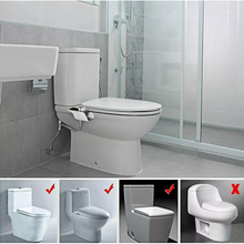 Load image into Gallery viewer, SFBidet Daisy-2C Fresh Water Spray Kit Non Electric Toilet Seat Attachment with Dual Nozzle