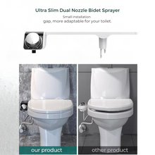 Load image into Gallery viewer, SFBidet Daisy-2C Fresh Water Spray Kit Non Electric Toilet Seat Attachment with Dual Nozzle