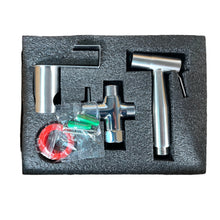 Load image into Gallery viewer, SFBidet Lily Toilet Shattaf Adapter Hose Bidet Spray Stainless Steel Handheld Shower Head
