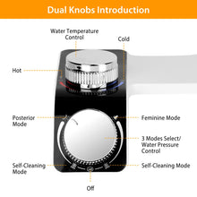 Load image into Gallery viewer, SFBidet Daisy-2H Fresh Water Spray Kit Non Electric Toilet Seat Attachment Hot & Cold Wash