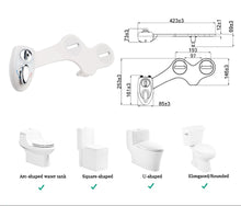 Load image into Gallery viewer, Jasmine-1H, Self Cleaning Single Nozzle Hot And Cold -SF Bidet
